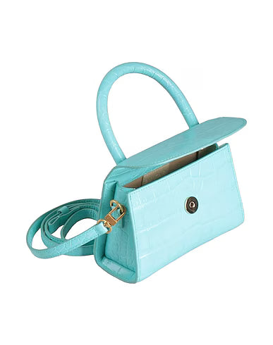 Mini Croco Print Women's Handbag