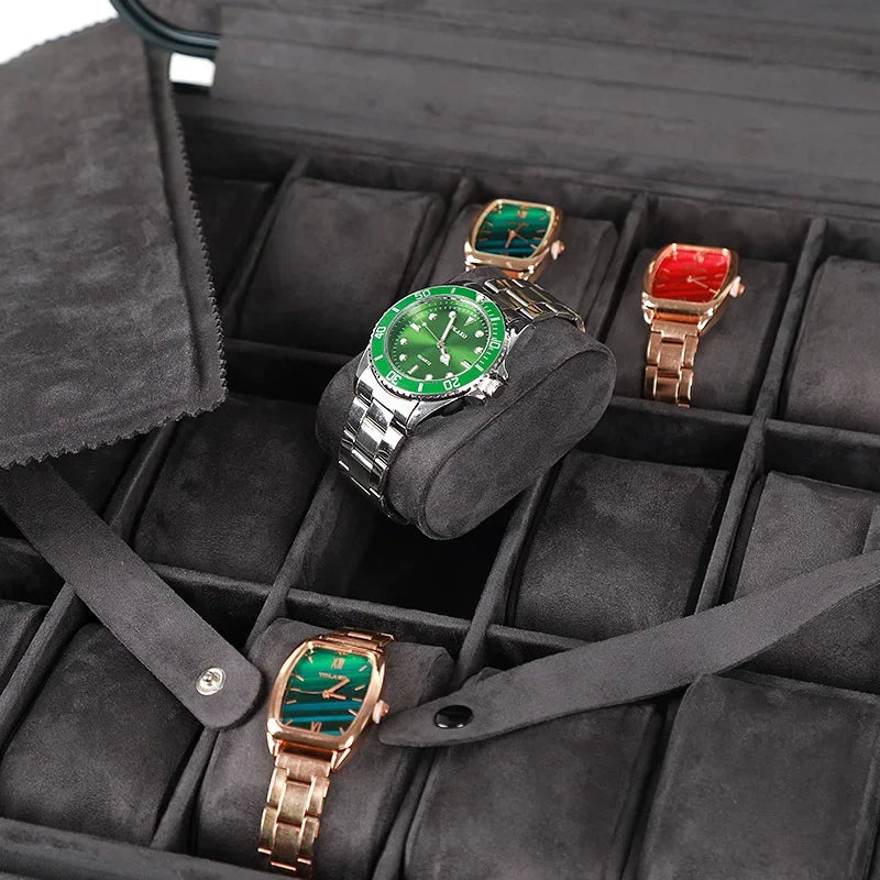 Imperial Luxury Aluminium Watch Suitcase