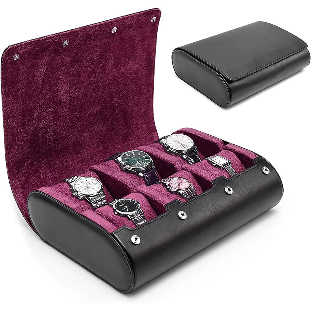 Wrap 6-Watch Roll Case