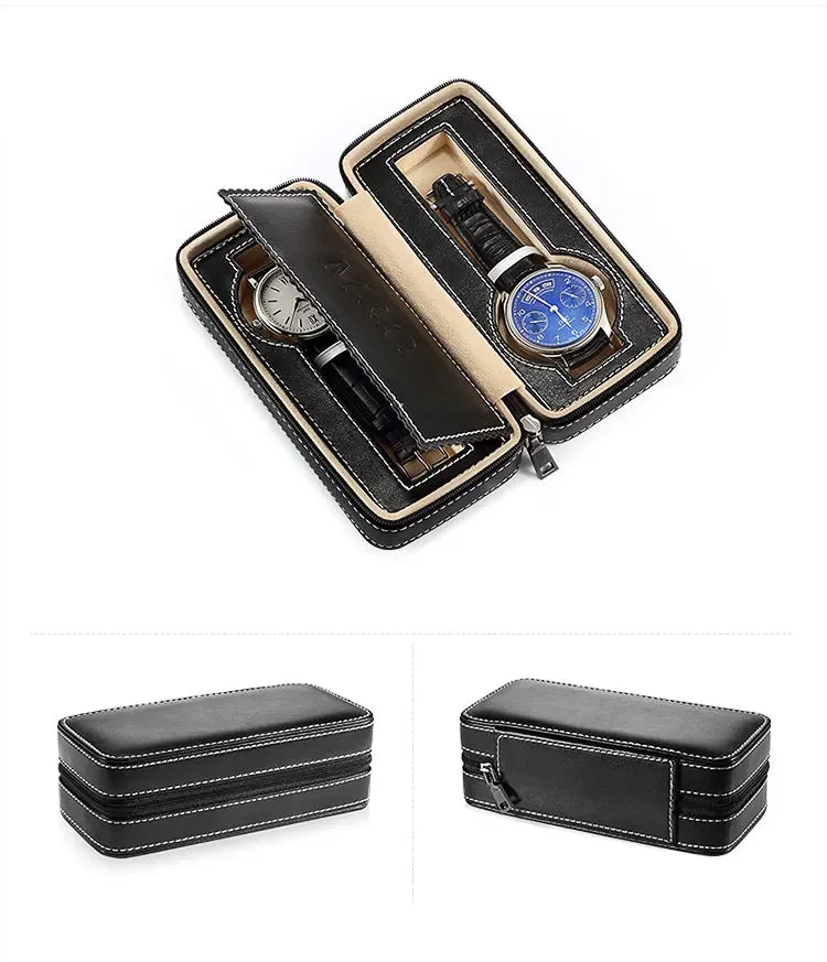 Porto Travel Double Watch Case
