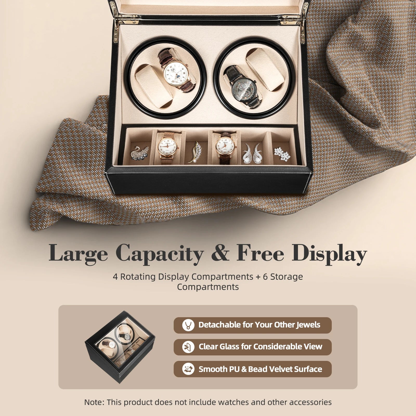 Ardo Leather Watch Winder