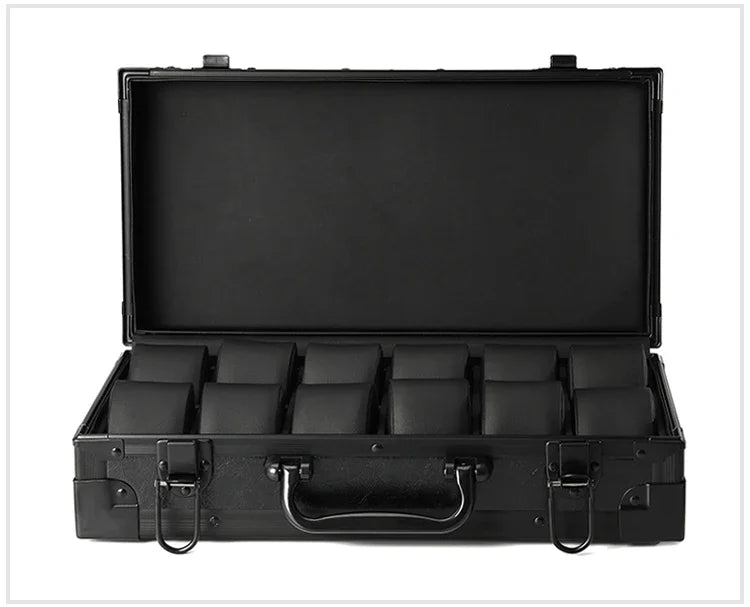 Imperial Luxury 12-Watch Suitcase