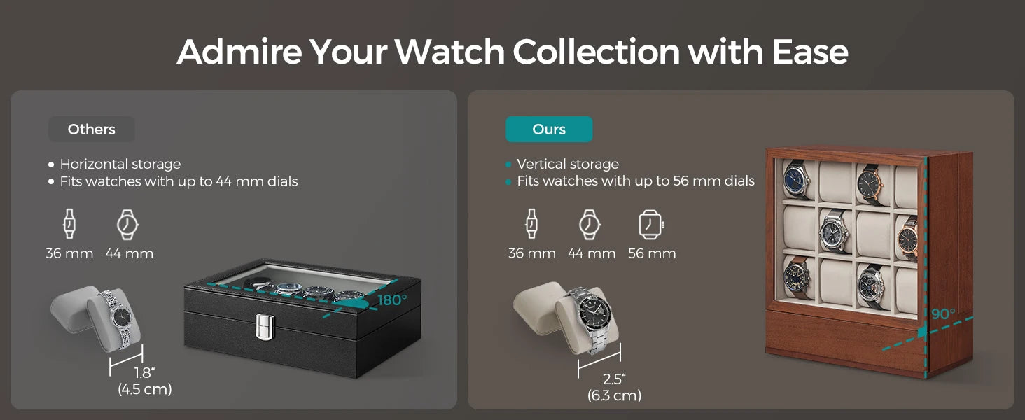 Formo Wooden 12-Watch Box