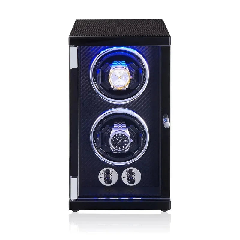 Bruno Vertical Luxury Double Watch Winder