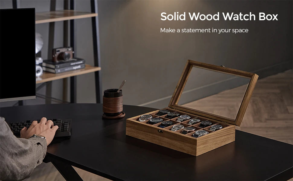 Modo Brown 12-Watch Box