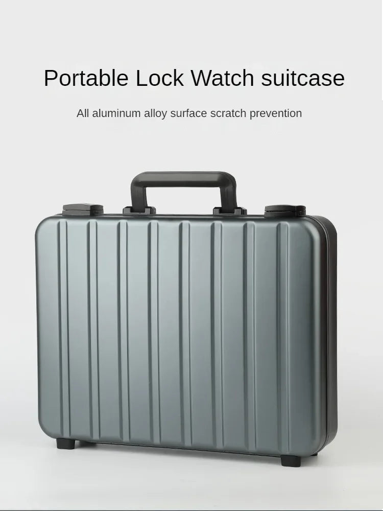 Imperial Luxury Aluminum Watch Suitcase