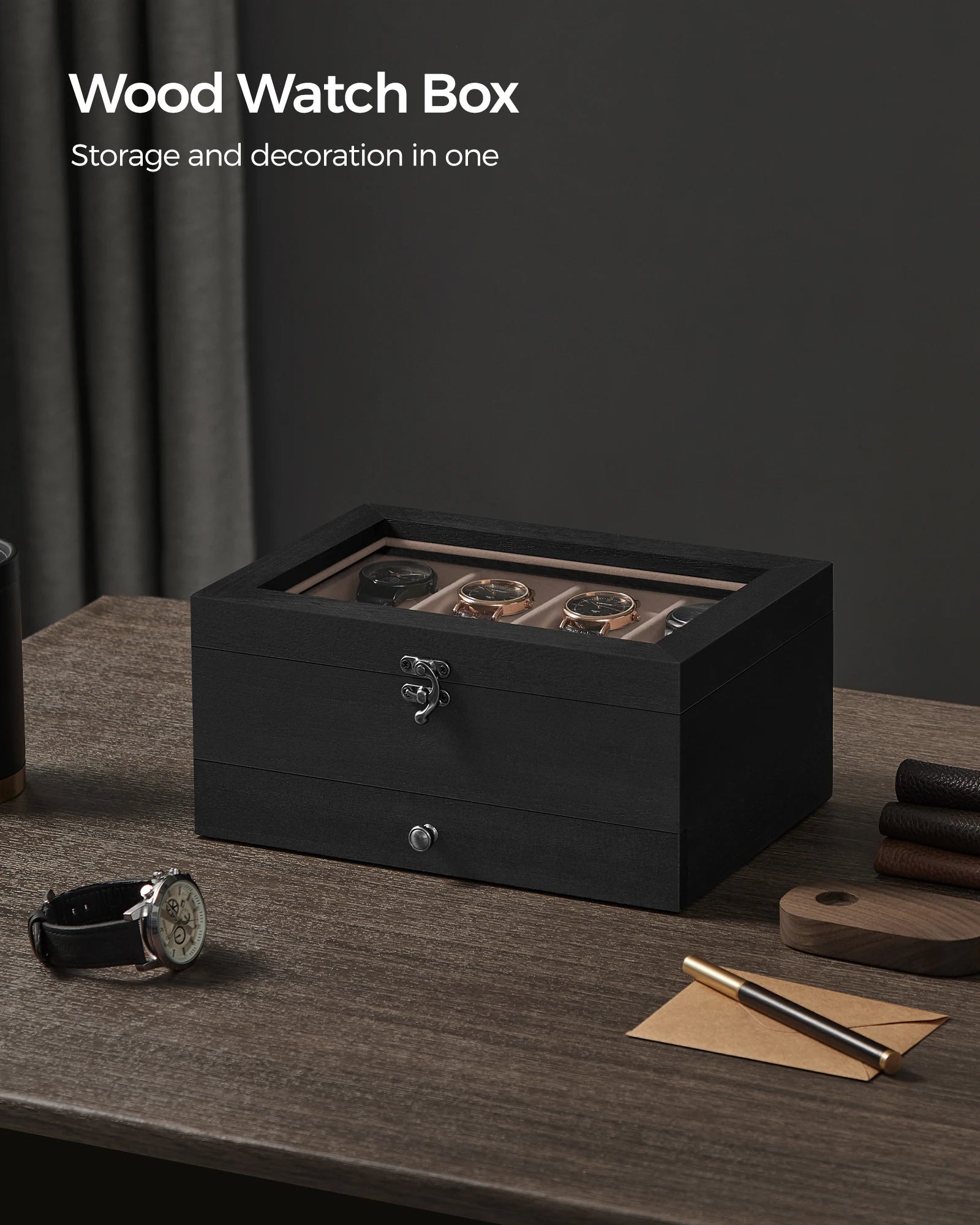 Holden Black 8-Watch Box