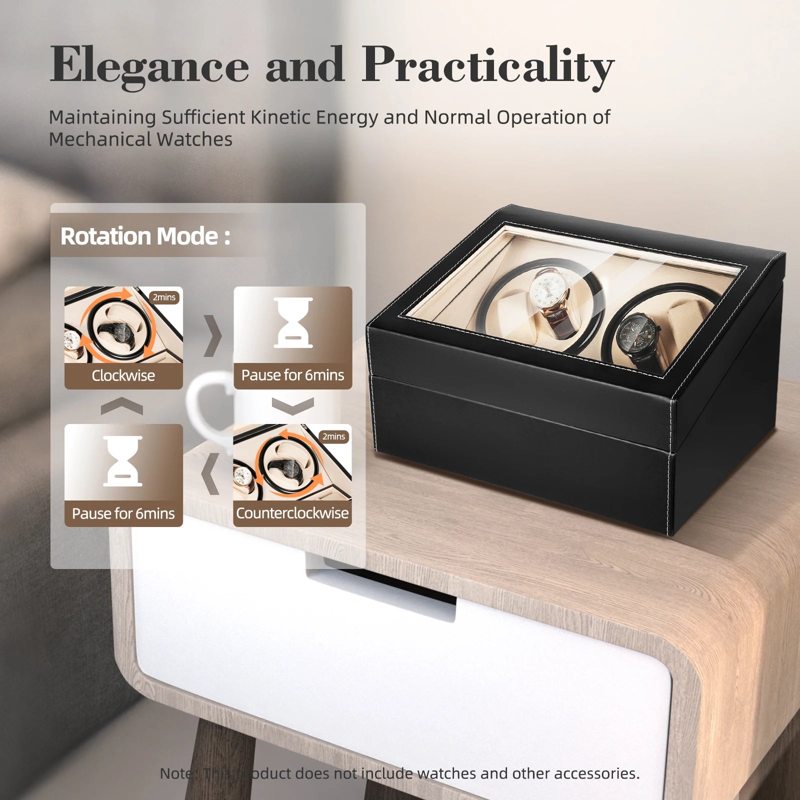 Ardo Leather Watch Winder