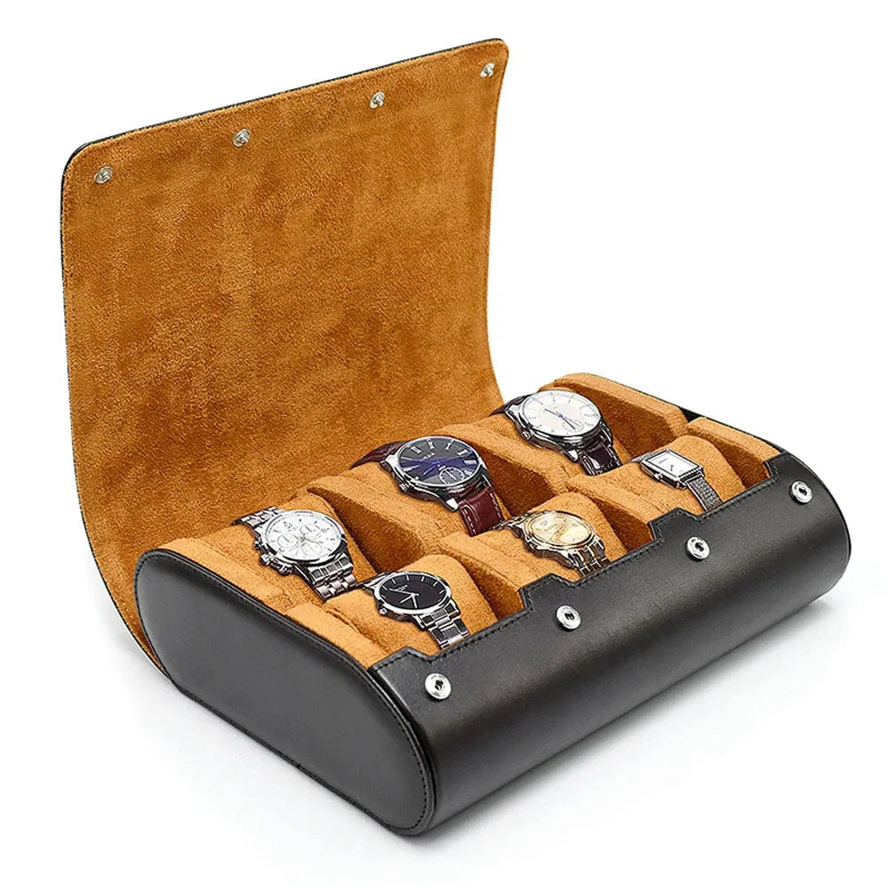 Wrap 6-Watch Roll Case