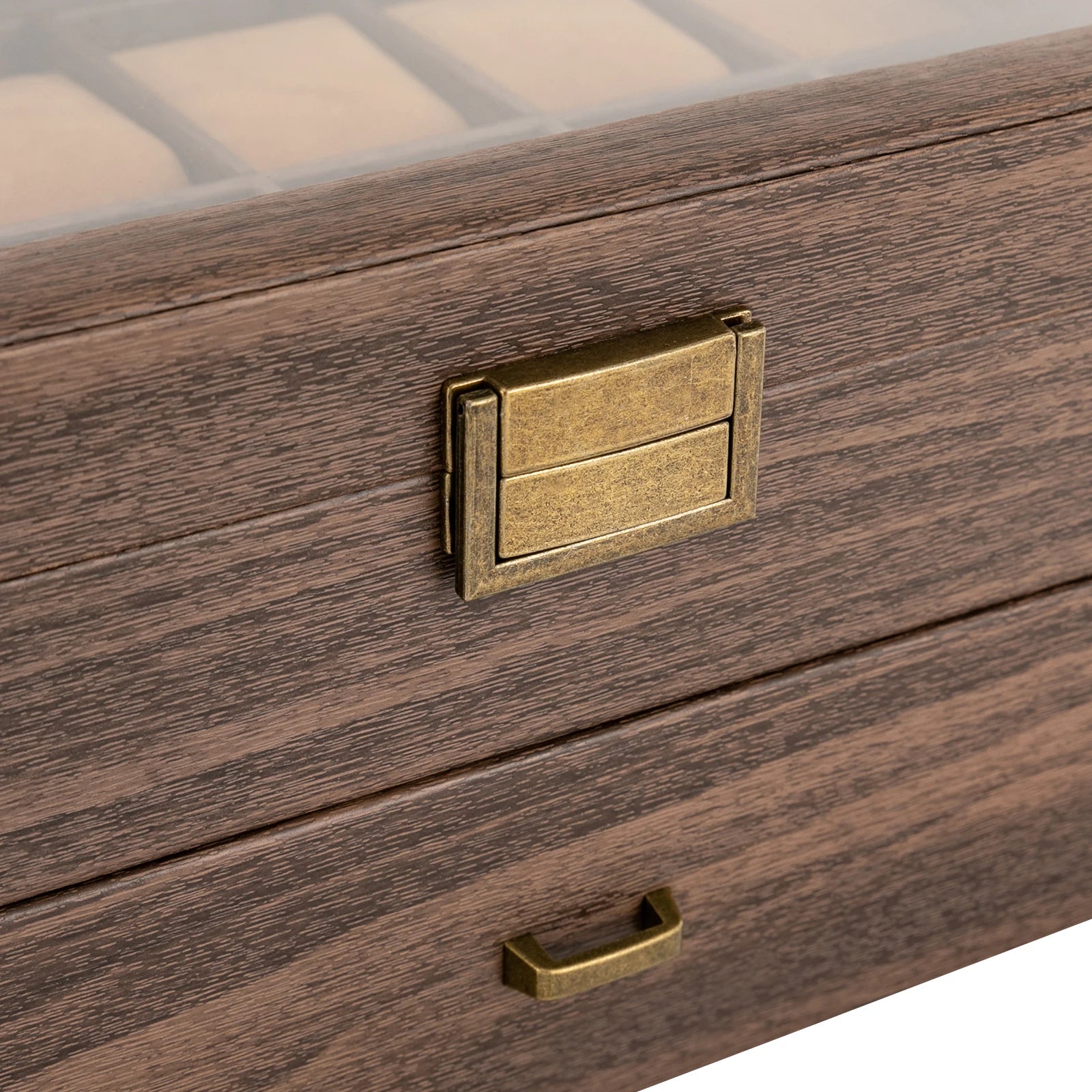 Luxor Brown 24-Watch Box