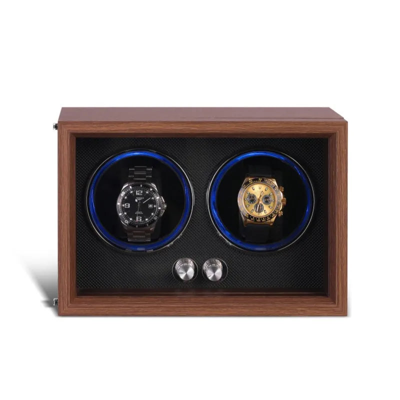 Orbis Wood Double Watch Winder