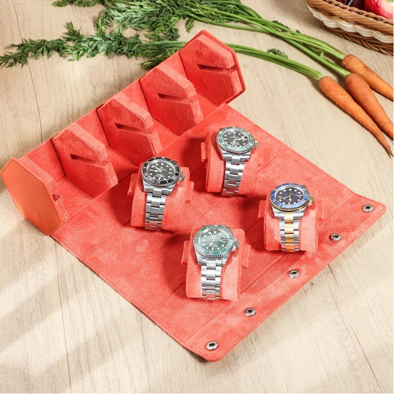 Hexagon Travel Quad Watch Case
