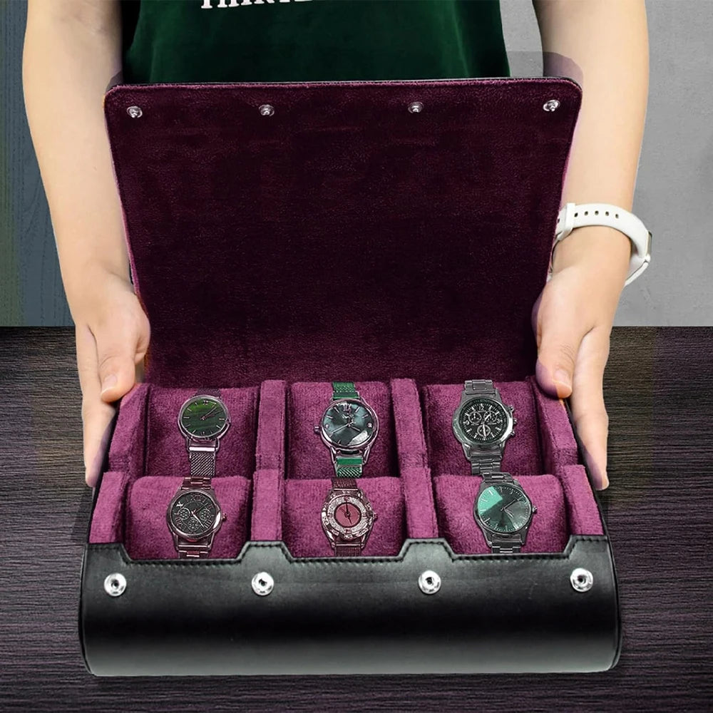 Wrap 6-Watch Roll Case