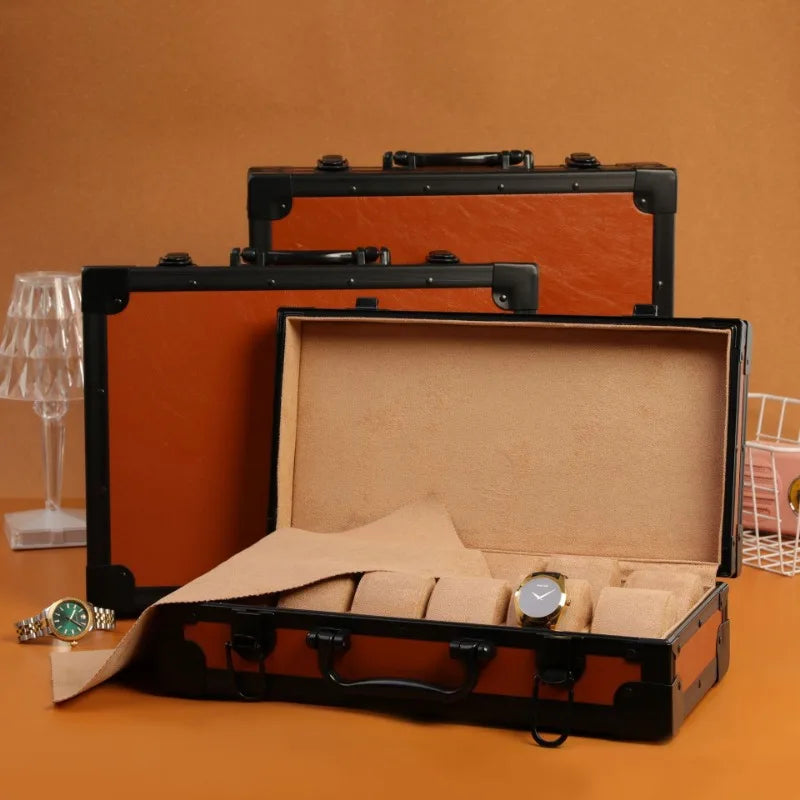 Imperial Luxury 12-Watch Suitcase