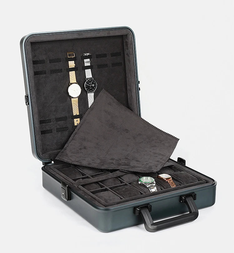 Imperial Luxury Aluminium Watch Suitcase