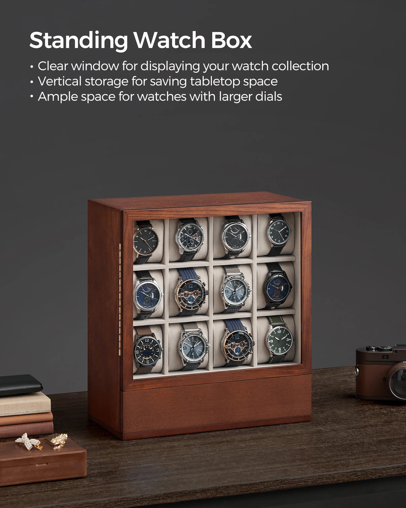 Formo Wooden 12-Watch Box