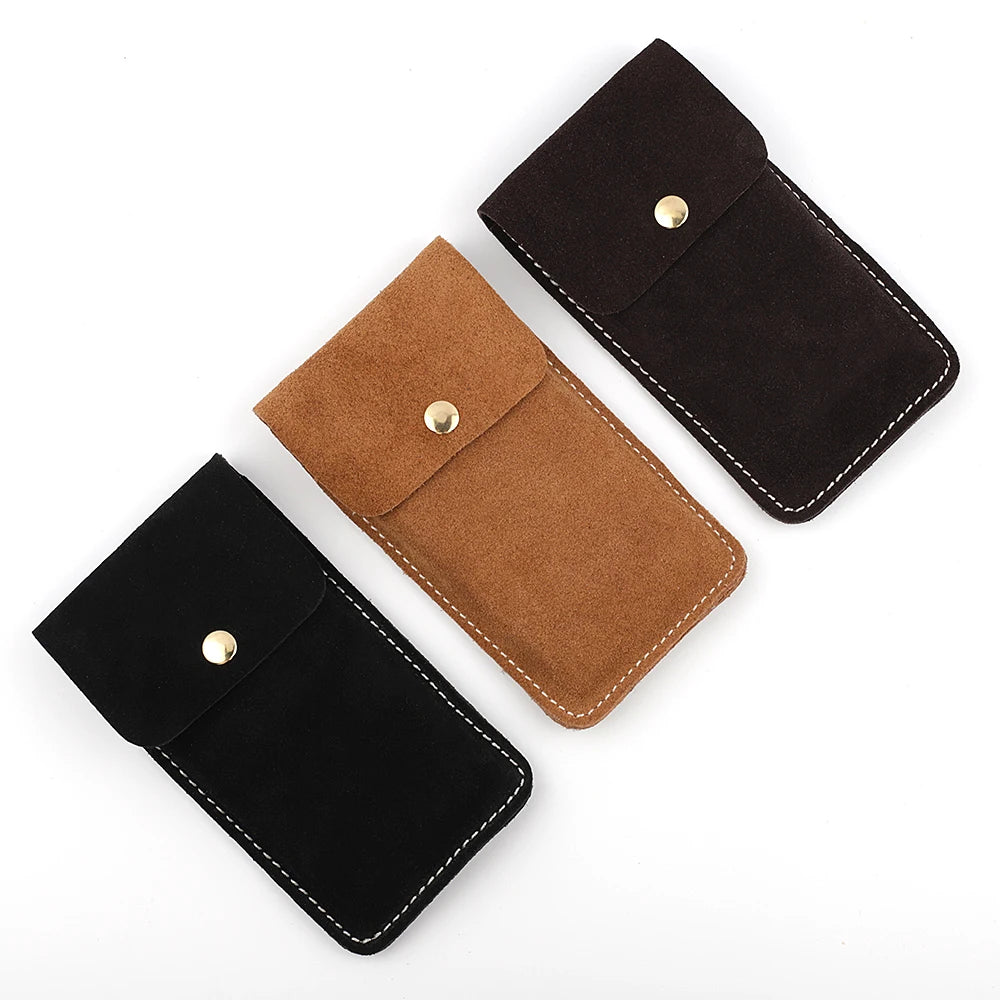 Velto Suede Leather Watch Pouch