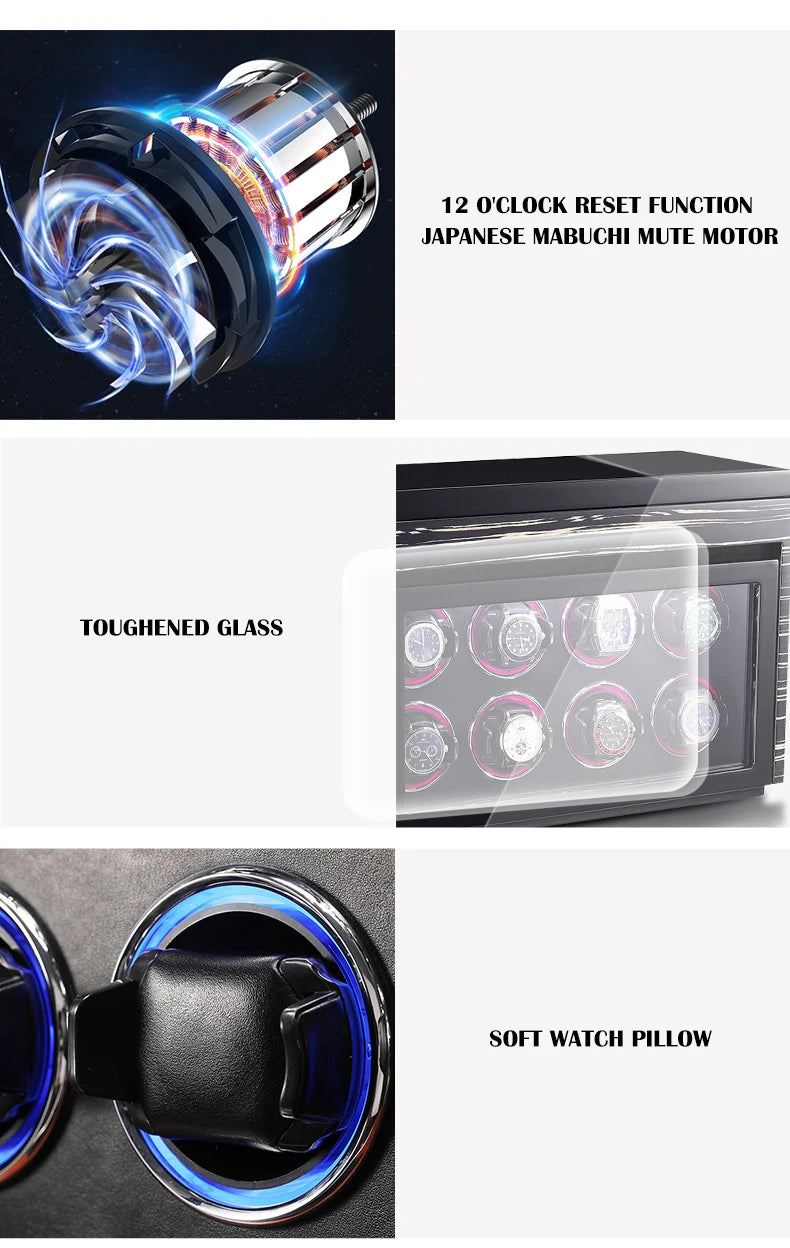 Cabinet 6-Watch Winder