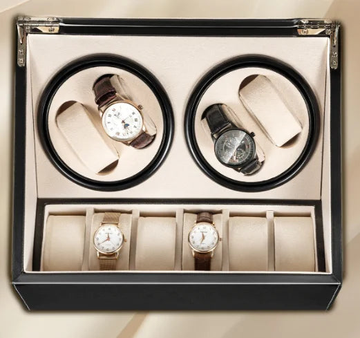 Nexa Wooden Quad Watch Winder