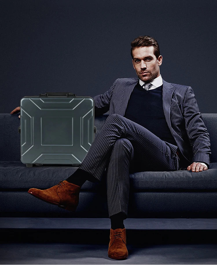 Imperial Luxury Aluminium Watch Suitcase