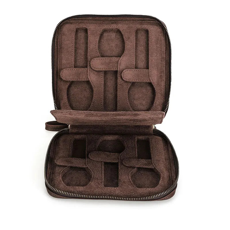 Clasp Leather Watch Case