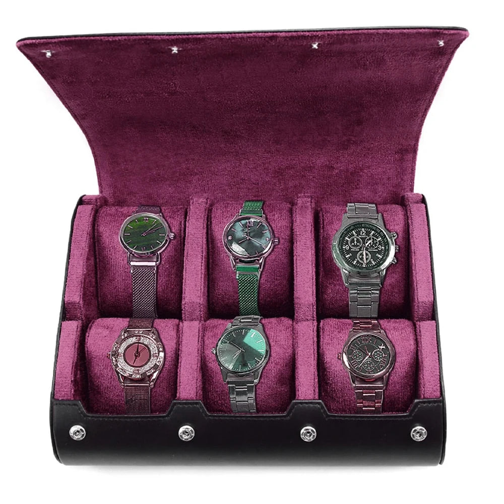 Wrap 6-Watch Roll Case