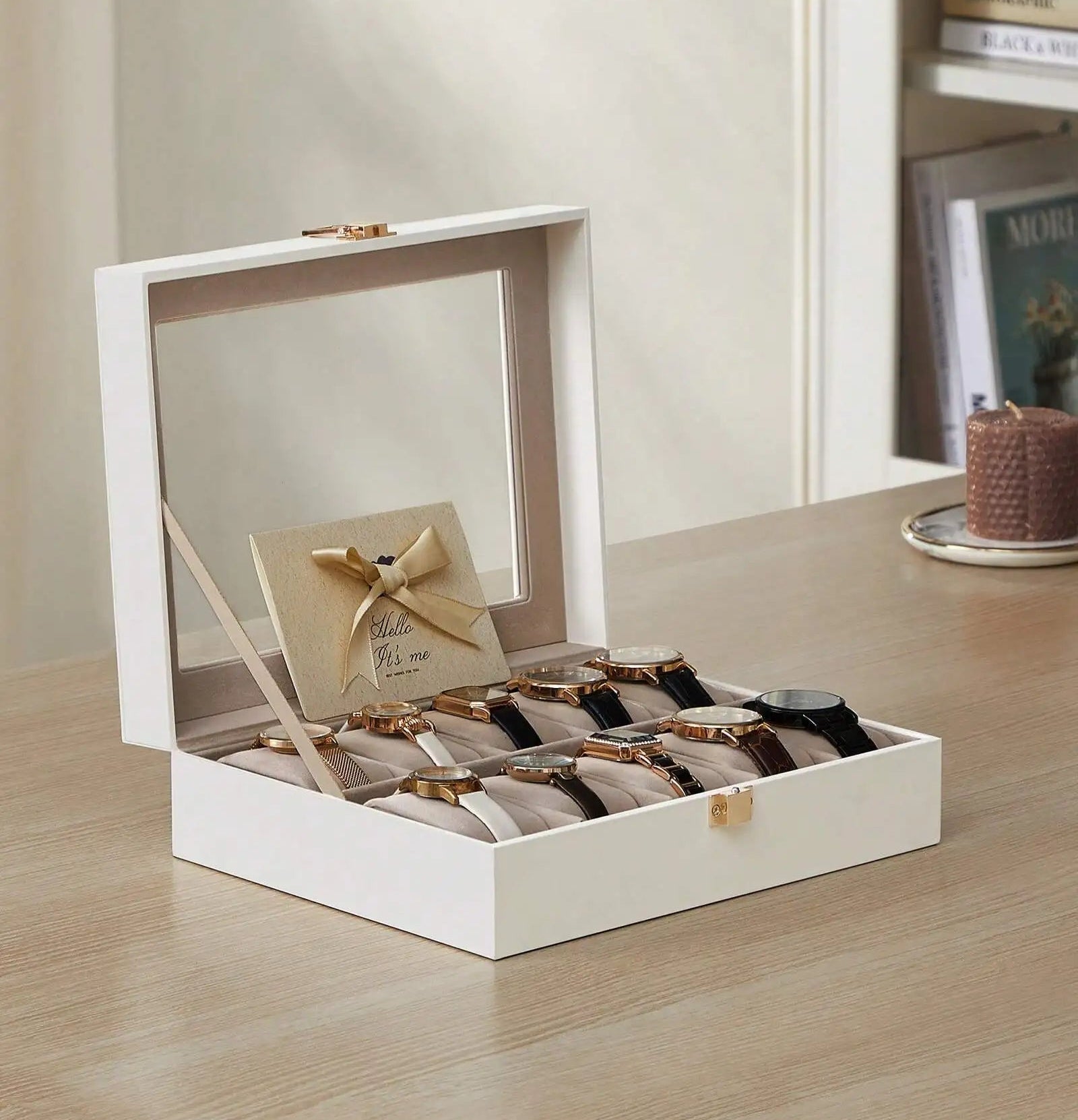 Seraph White 10-Watch Box