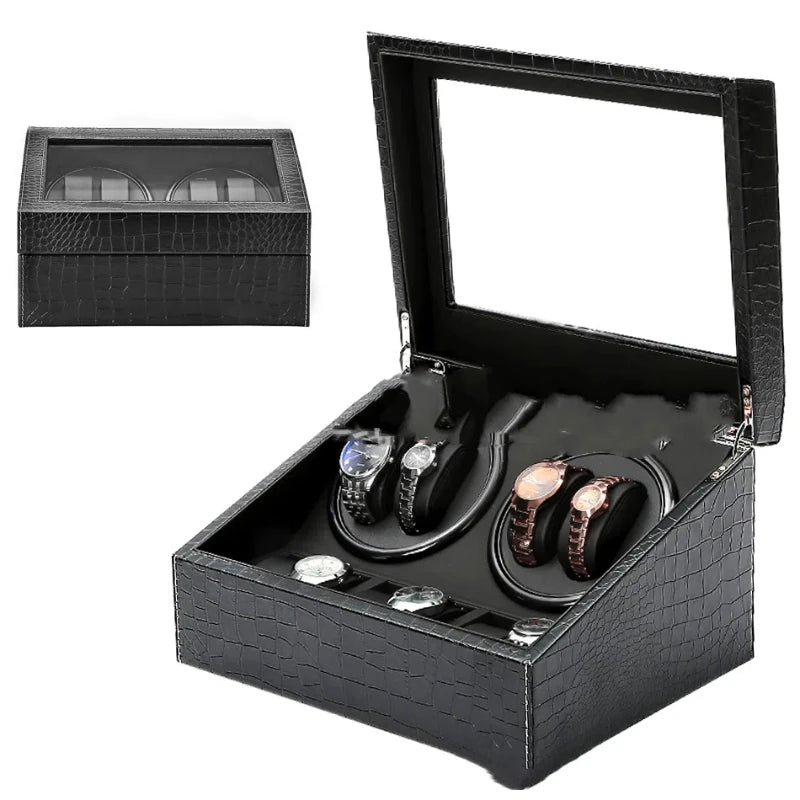 Nexa Wooden Quad Watch Winder