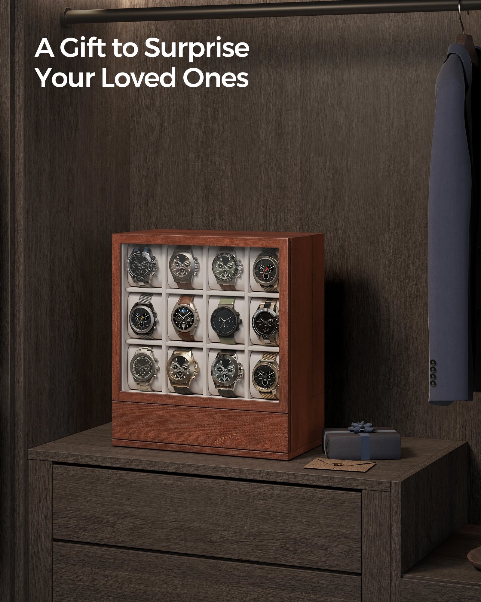 Formo Wooden 12-Watch Box
