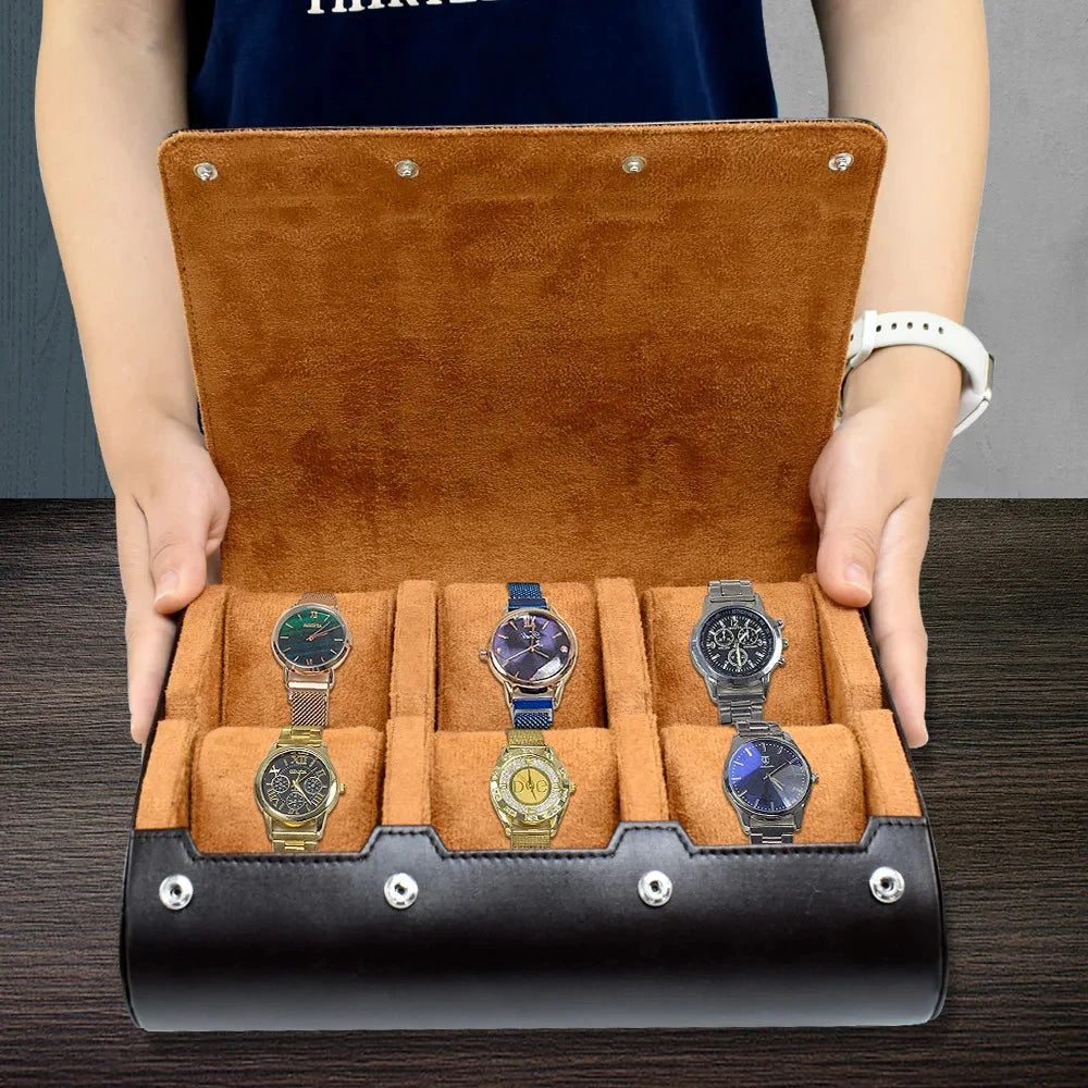 Wrap 6-Watch Roll Case