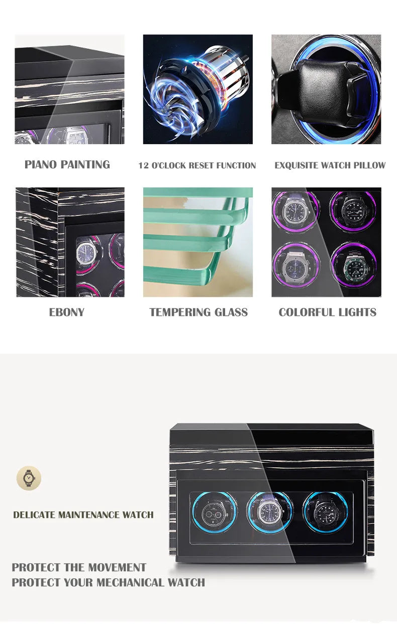 Cabinet 6-Watch Winder