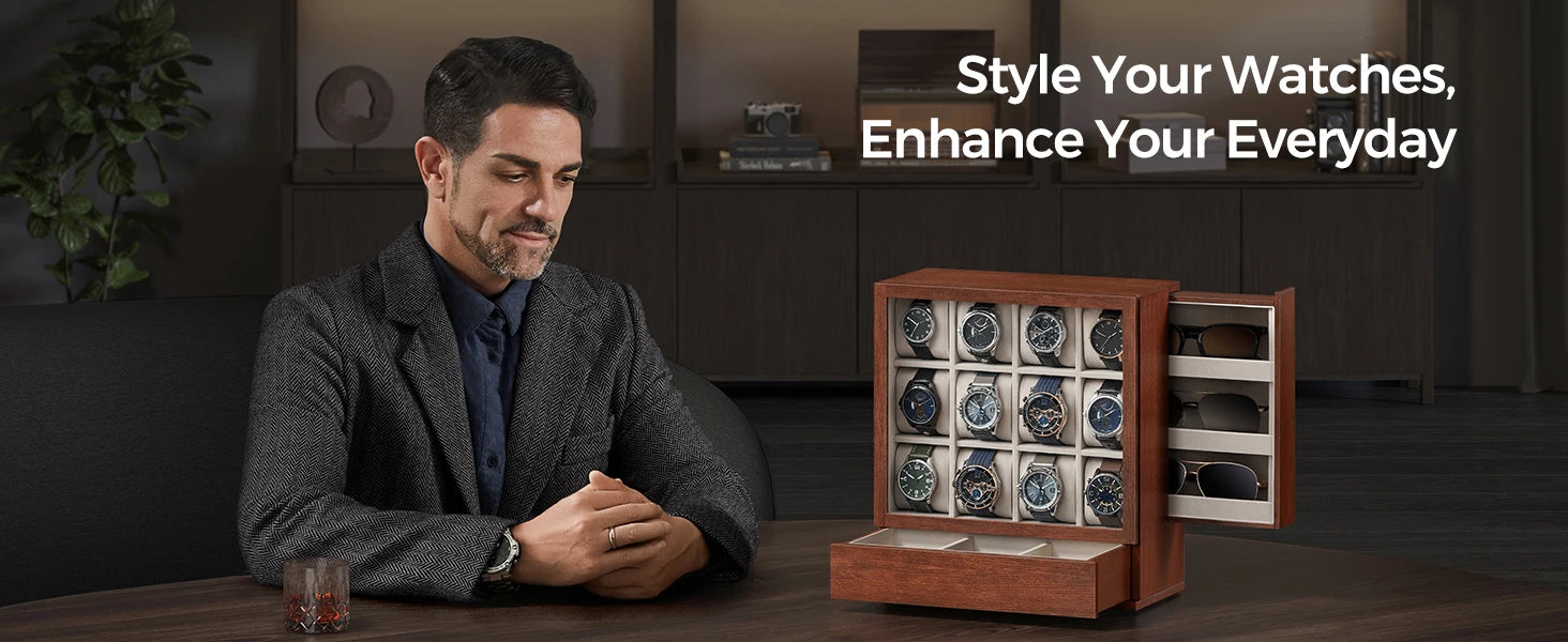 Formo Wooden 12-Watch Box