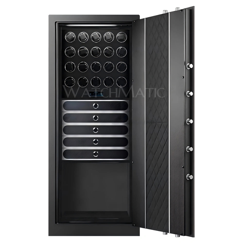 Bộ sưu tập Titan Vault – Hộp an toàn lên dây cót đồng hồ