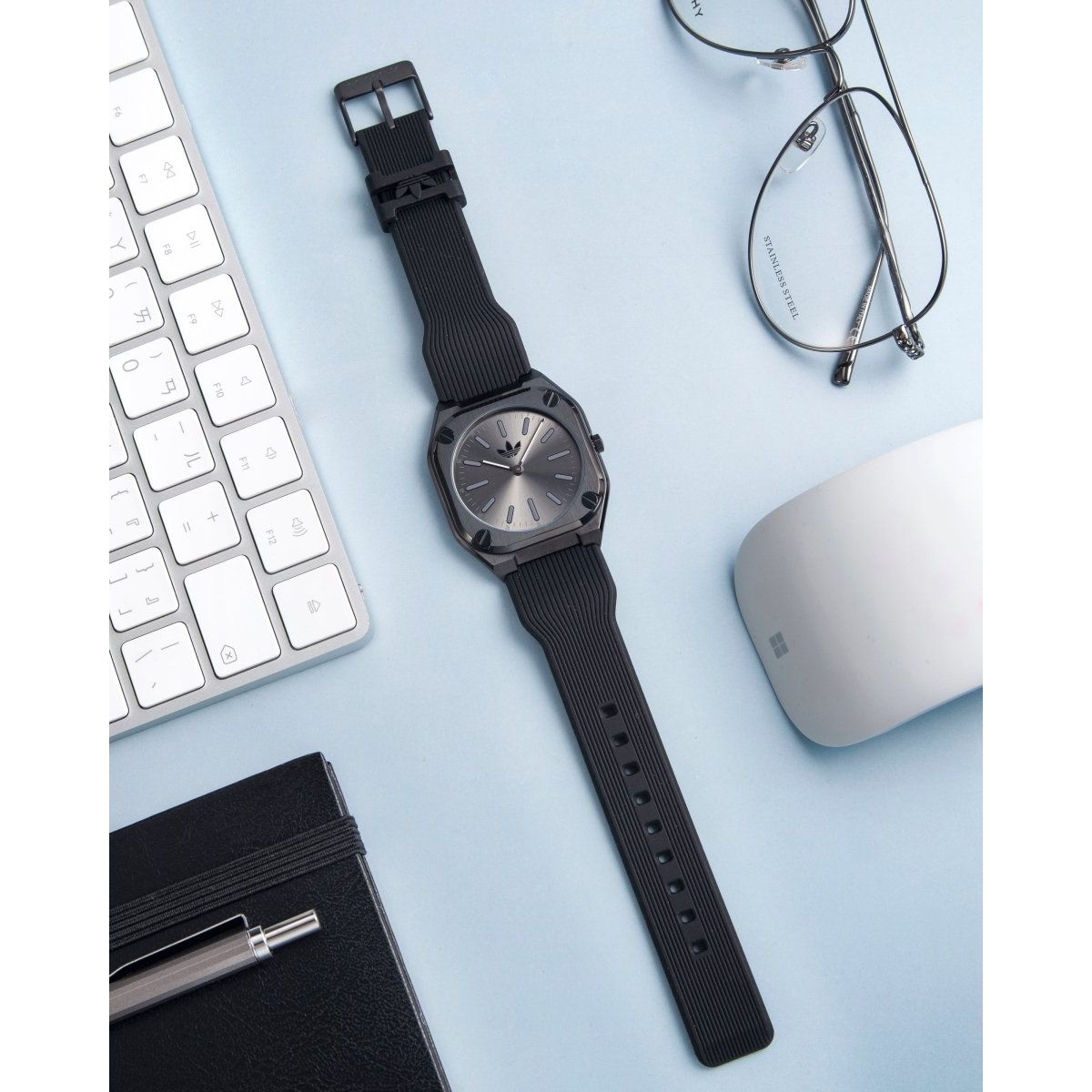 ADIDAS Originals City Tech Thin Watch Unisex's Watch AOFH24503 - WatchMatic