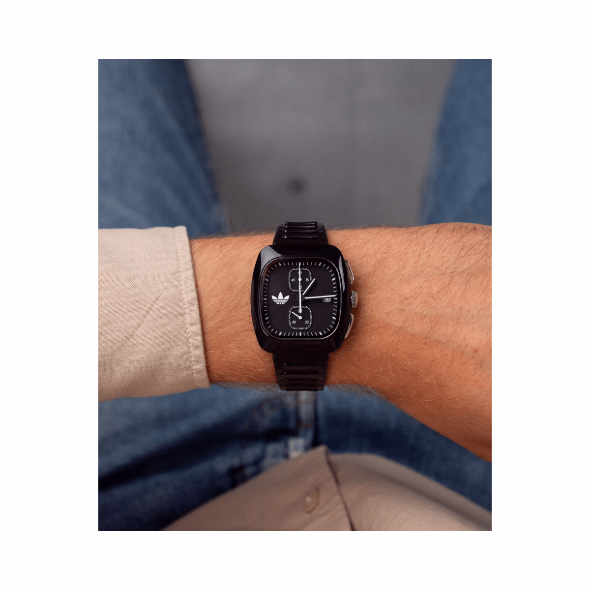 ADIDAS Originals Retro Wave Two Chrono Watch Unisex's Watch AOSY24533 - WatchMatic