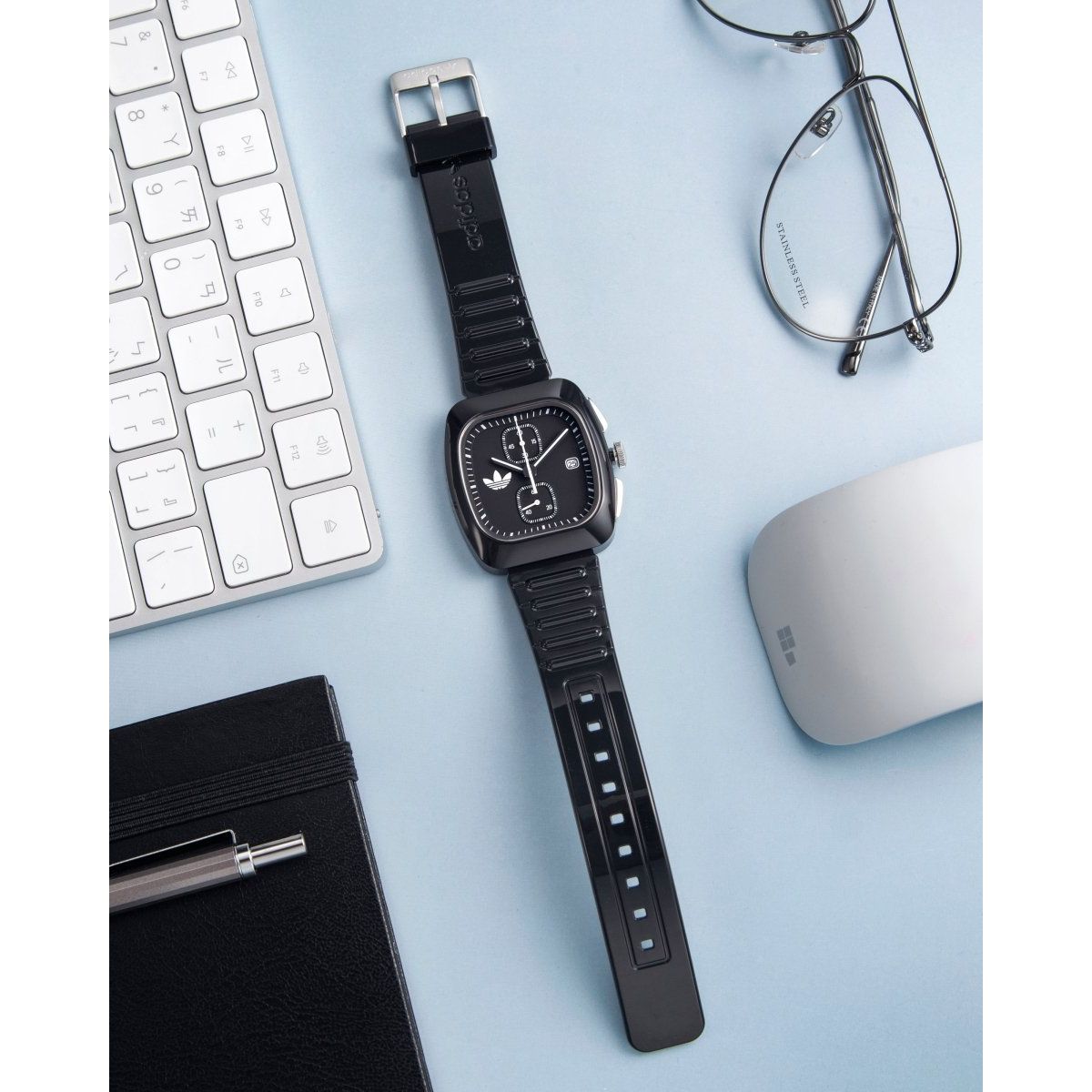 ADIDAS Originals Retro Wave Two Chrono Watch Unisex's Watch AOSY24533 - WatchMatic