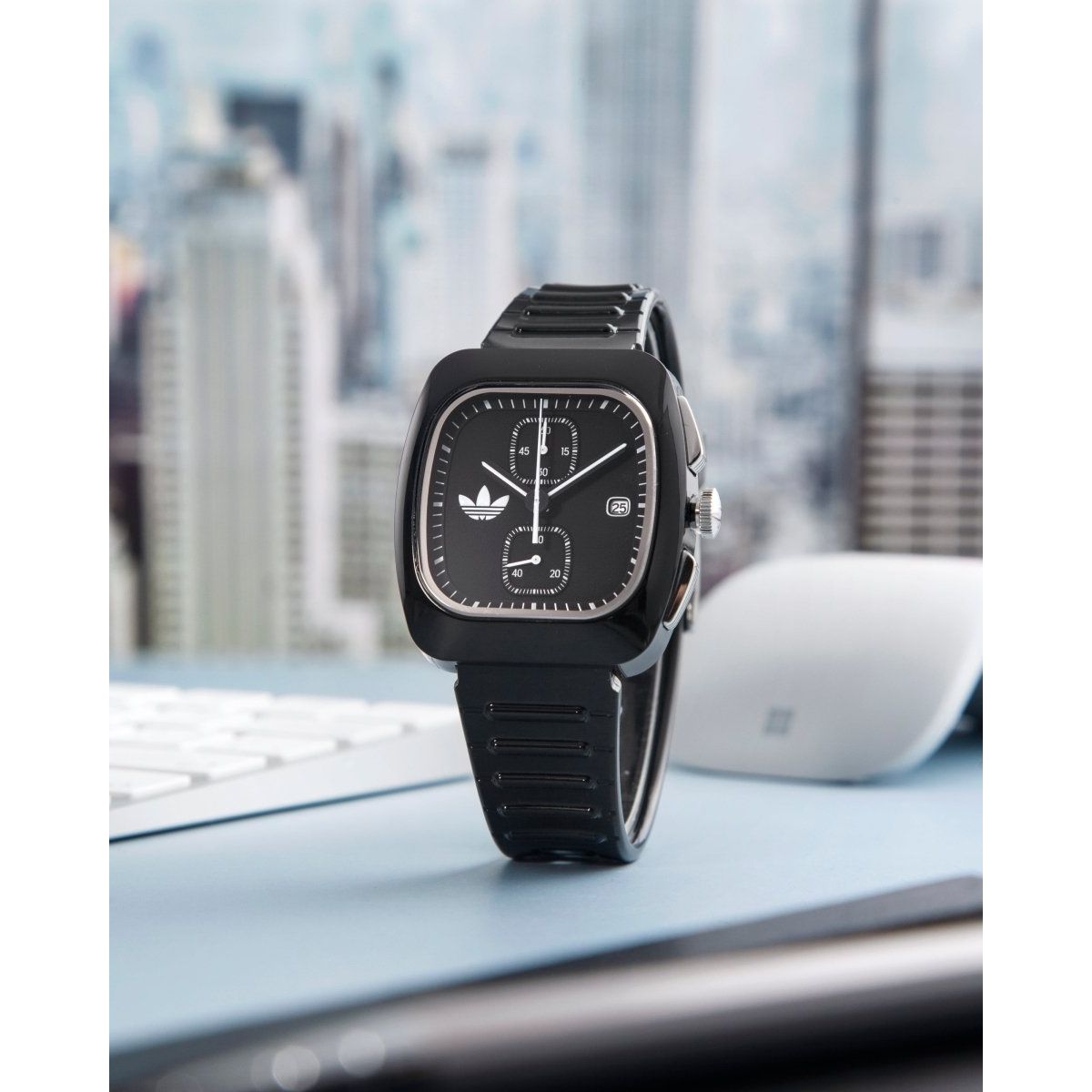 ADIDAS Originals Retro Wave Two Chrono Watch Unisex's Watch AOSY24533 - WatchMatic