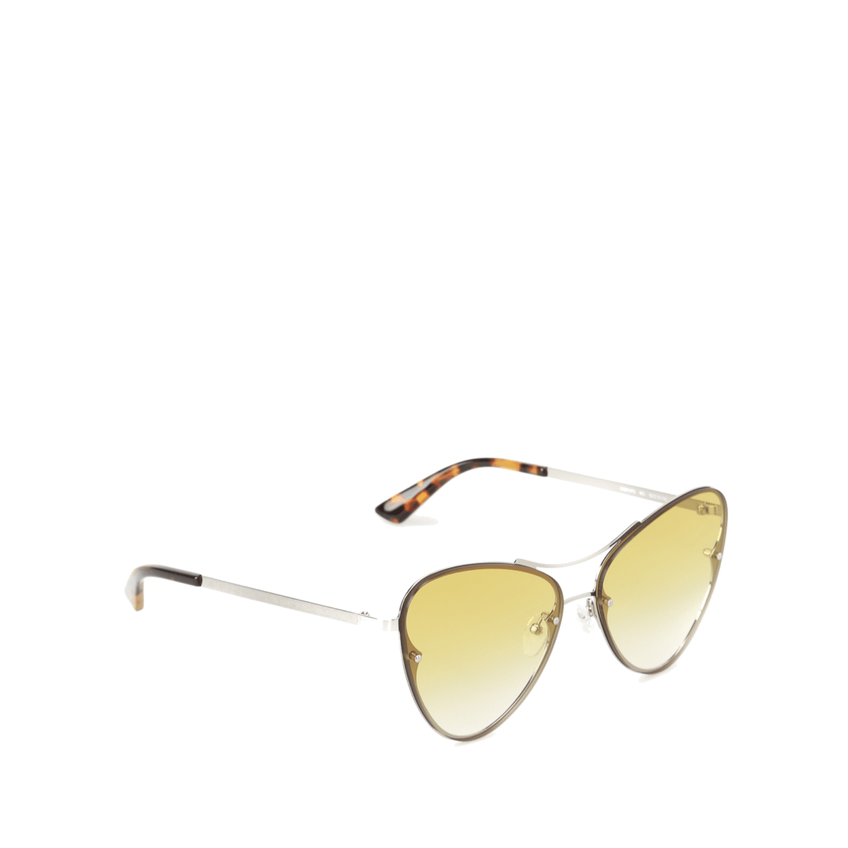 ALEXANDER MCQUEEN Aviator Women's Sunglasses MQ0137S - 30002778003 - WatchMatic