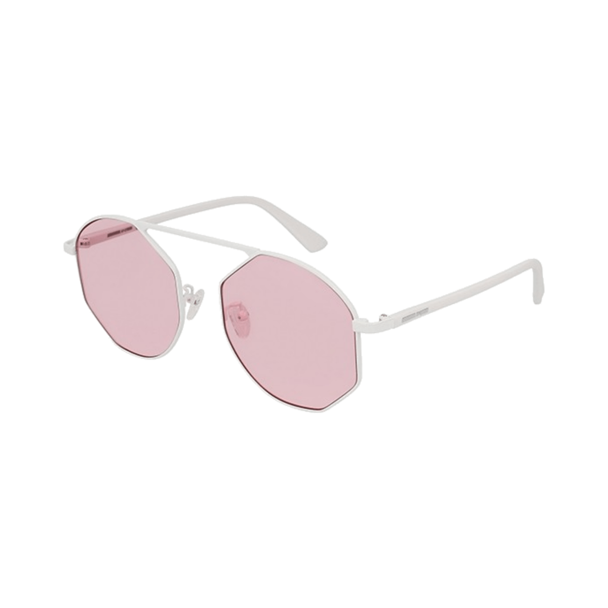 ALEXANDER MCQUEEN Geometric Women's Sunglasses MQ0146SA - 30002805004 - WatchMatic