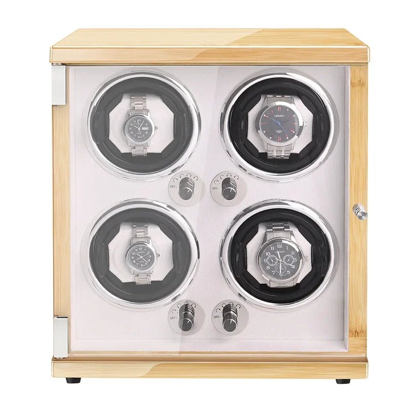 Bruno Beige Luxury Watch Winder - WatchMatic