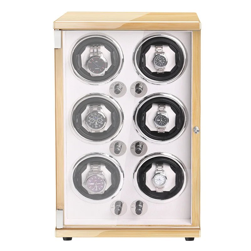 Bruno Beige Luxury Watch Winder - WatchMatic