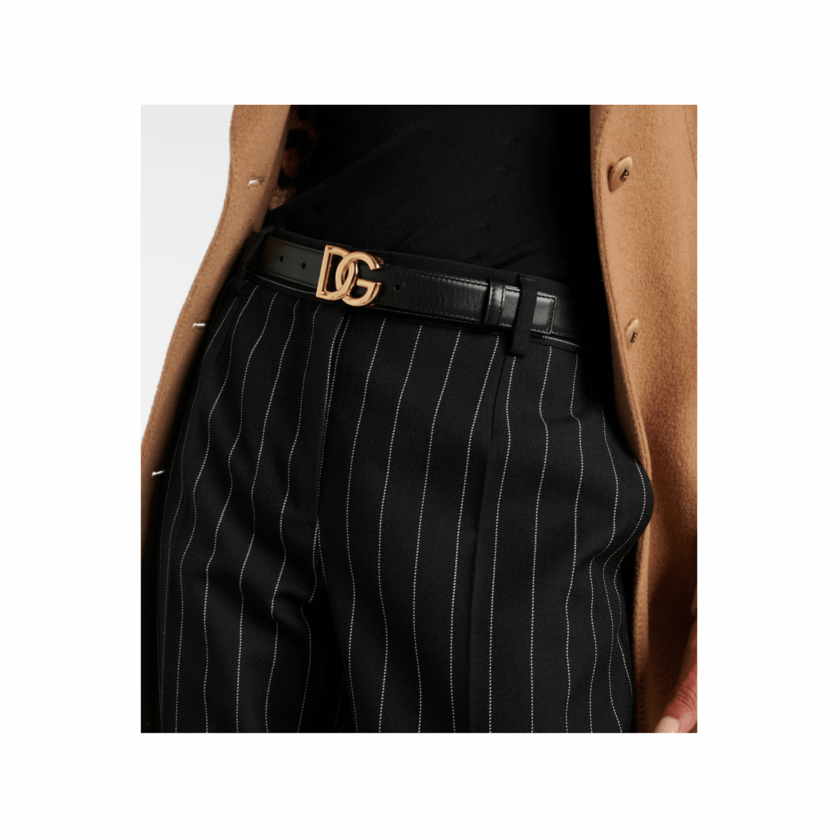 Calfskin Belt with DG Logo - WatchMatic