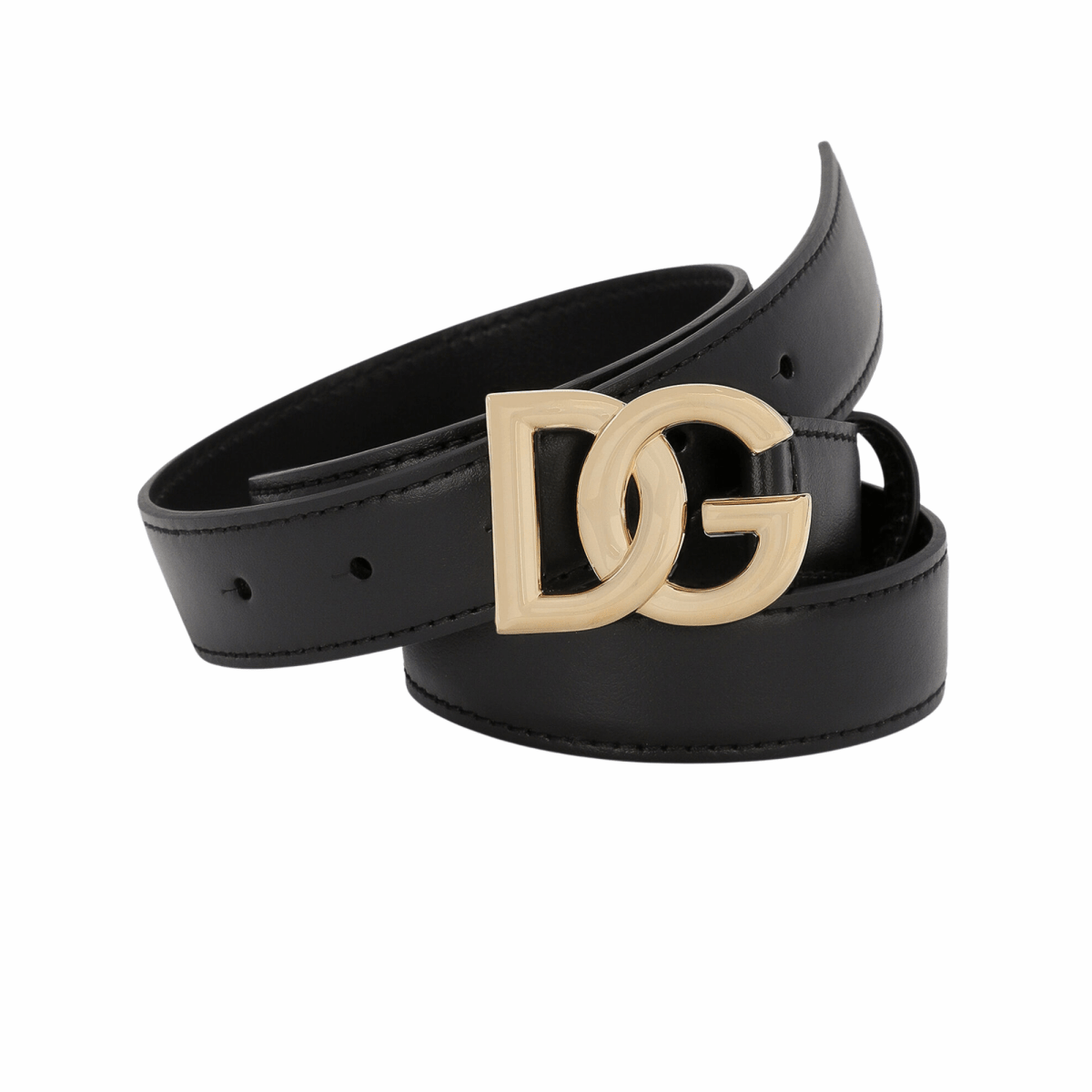 Calfskin Belt with DG Logo - WatchMatic