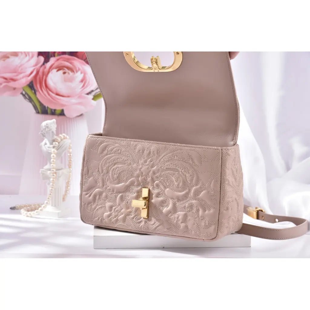 Dior Caro Leather Handbag - WatchMatic