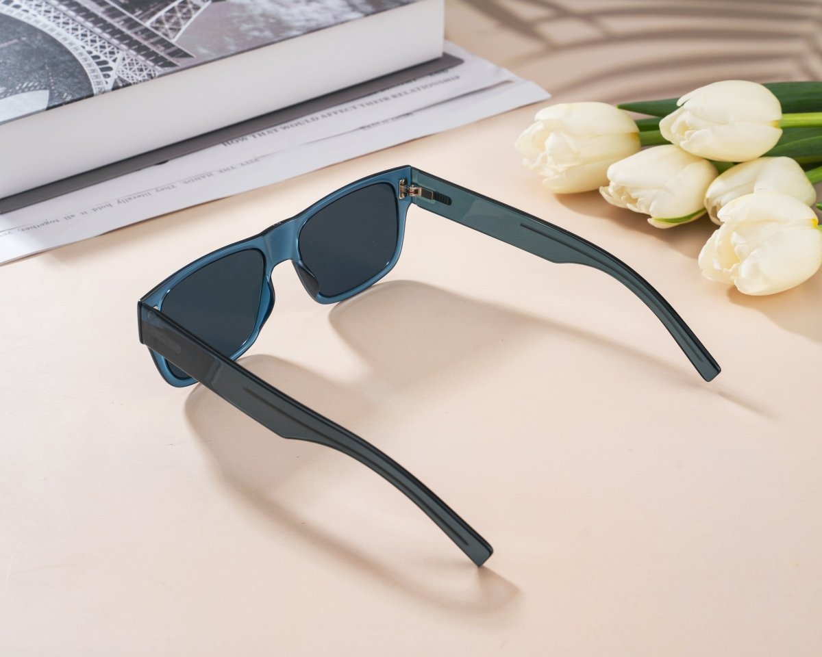 DIOR Fraction 4 Men's Sunglasses DIORFRACTION4 (PJPA9 BLUE) - WatchMatic