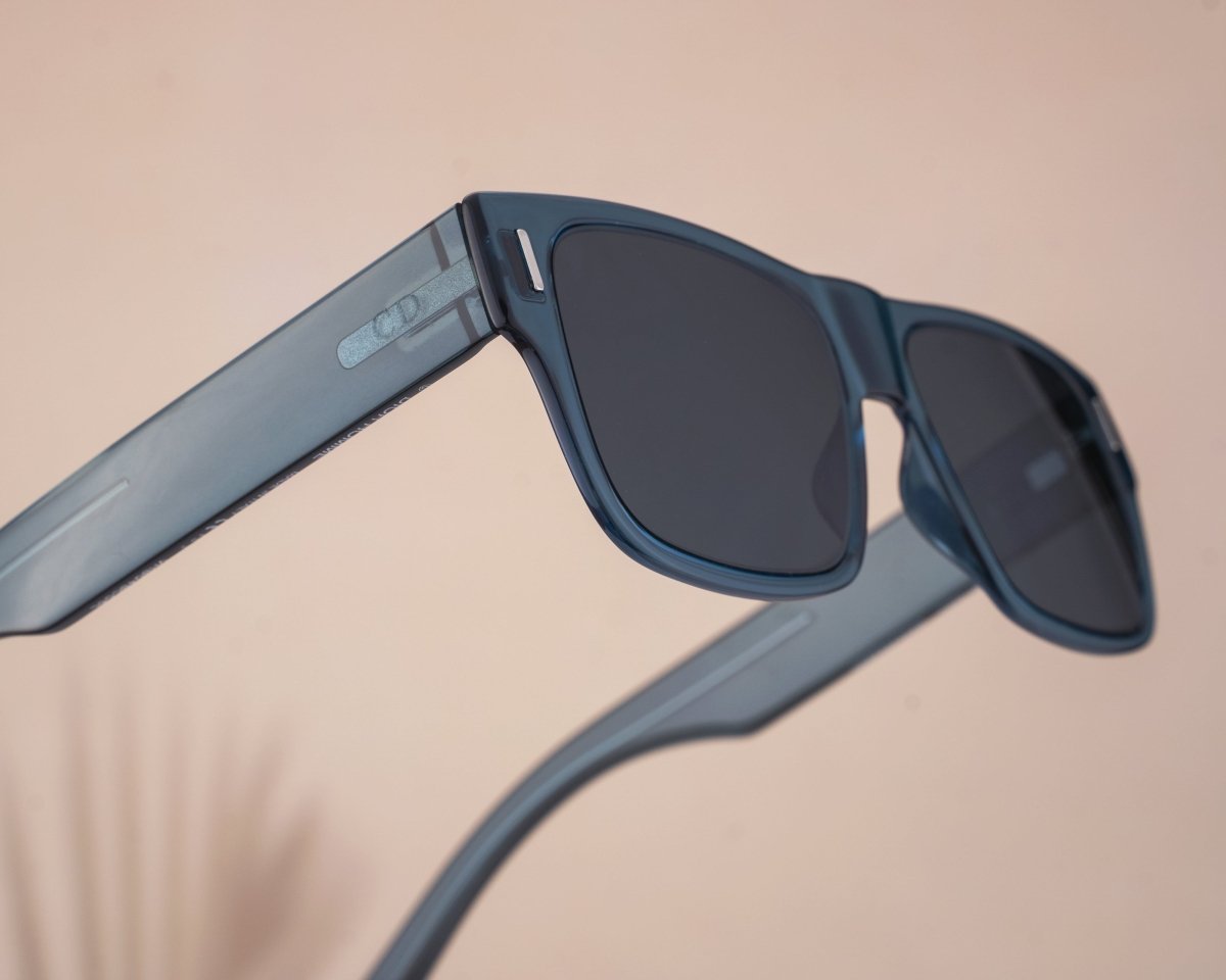 DIOR Fraction 4 Men's Sunglasses DIORFRACTION4 (PJPA9 BLUE) - WatchMatic