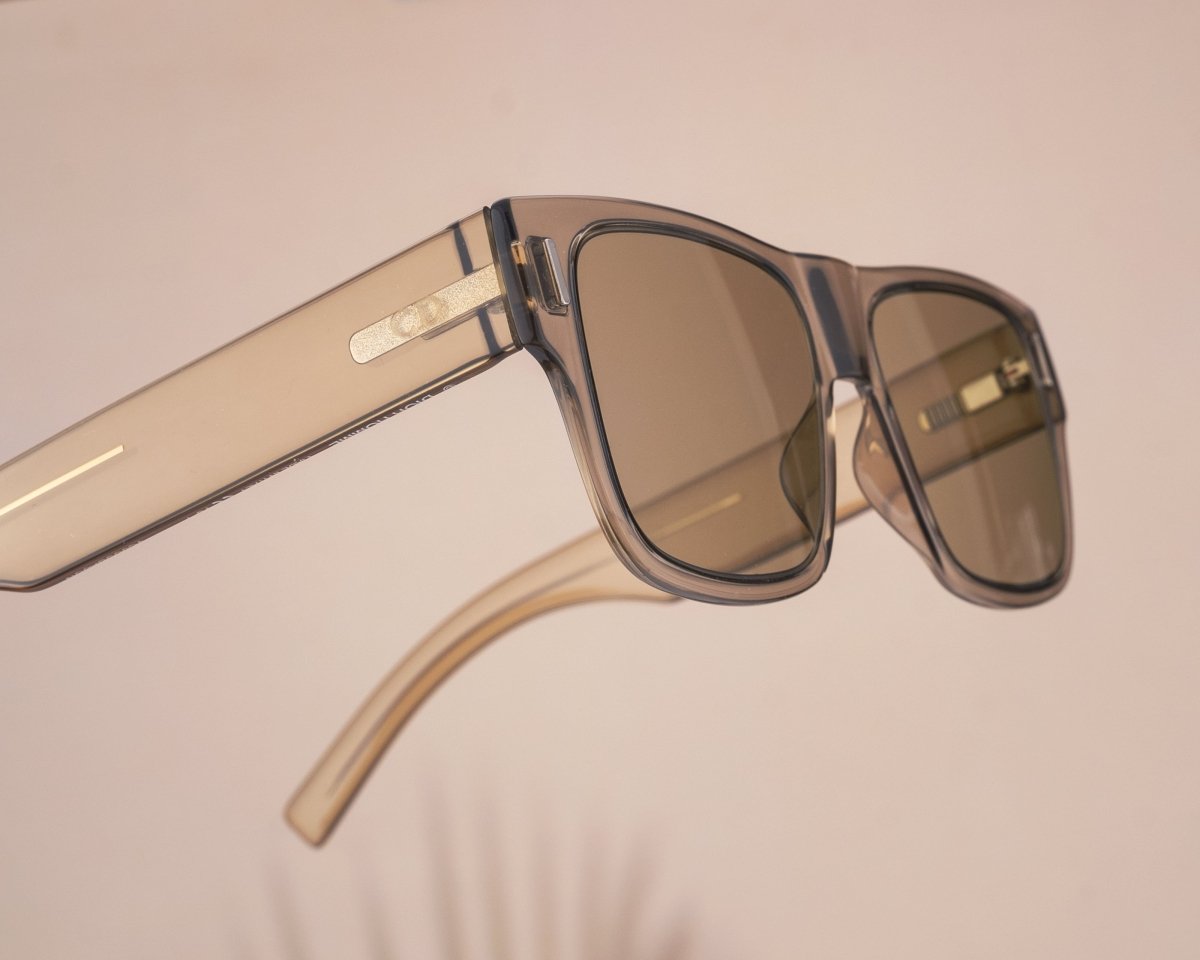 DIOR Fraction 4 Women's Sunglasses DIORFRACTION4 (79UO7 MUD) - WatchMatic