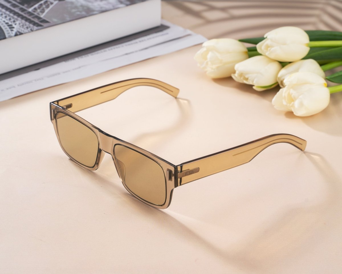 DIOR Fraction 4 Women's Sunglasses DIORFRACTION4 (79UO7 MUD) - WatchMatic