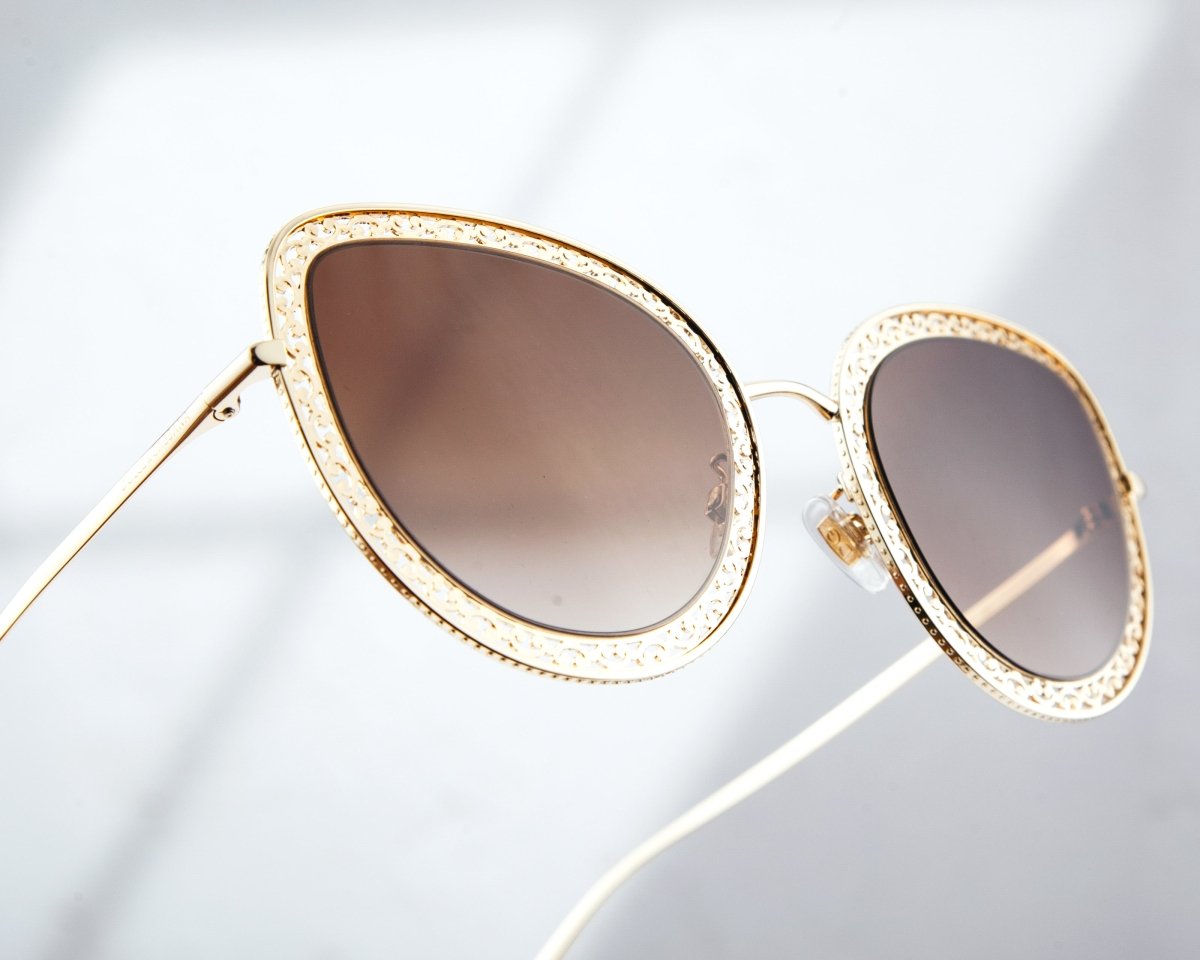 DOLCE & GABBANA Cat - Eye Women's Sunglasses 0DG2226 02/13 3N - WatchMatic