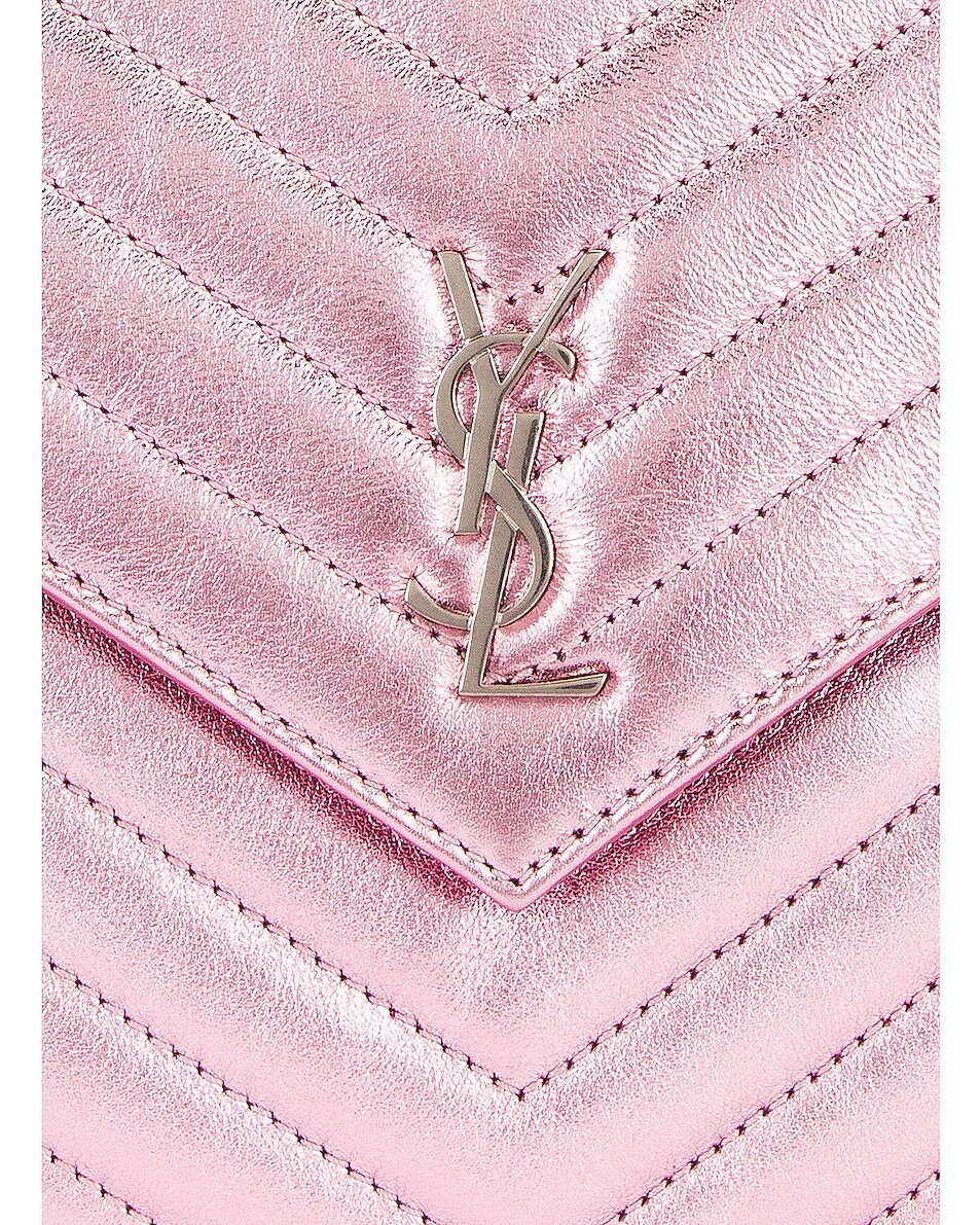 Double Flap Bag In Pink - WatchMatic